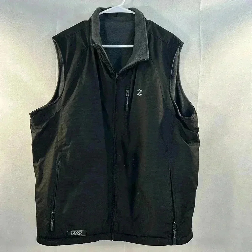 Izod PerformX Men’s Vest Black Size XL